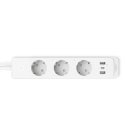 TP-Link Tapo P300 3 AC-pistorasia(a) Type F (CEE 7/4) 1,5 m 3 2300 W Valkoinen TP-Link Tapo P300 3 AC-pistorasia(a) Type F (CEE 7/4) 1,5 m 3 2300 W Valkoinen