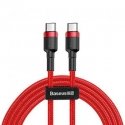 Baseus 6953156285194 USB kabelis 1 m USB C Sarkans Baseus 6953156285194 USB kabelis 1 m USB C Sarkans