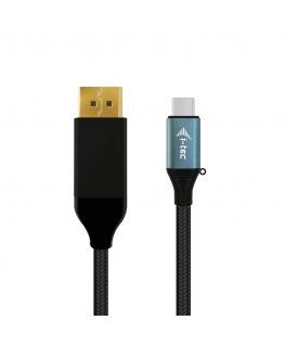 i-tec C31CBLDP60HZ video kabeļu aksesuārs 1,5 m USB Veids-C DisplayPort Melns