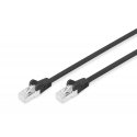 Digitus DB-160144-100-S tīkla kabelis Melns 10 m Cat6 SF/UTP (S-FTP) Digitus DB-160144-100-S tīkla kabelis Melns 10 m Cat6 SF/UTP (S-FTP)