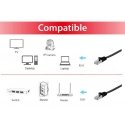 Equip 607697 võrgukaabel Must 0,5 m Cat6a U/FTP (STP)