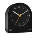 Braun BC22 Kvartsiherätyskello musta, Keltainen Braun BC22 Kvartsiherätyskello musta, Keltainen