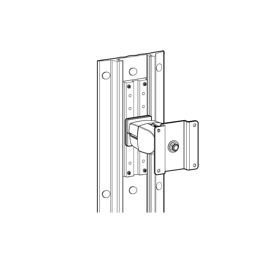 Ergotron Track Mount Bracket Kit Aluminium – 2