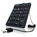 KeySonic ACK-118BK Numeerinen näppäimistö Universaali USB musta KeySonic ACK-118BK Numeerinen näppäimistö Universaali USB musta