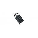 KeySonic ACK-118BK ciparu klaviatūra Universāls USB Melns KeySonic ACK-118BK ciparu klaviatūra Universāls USB Melns