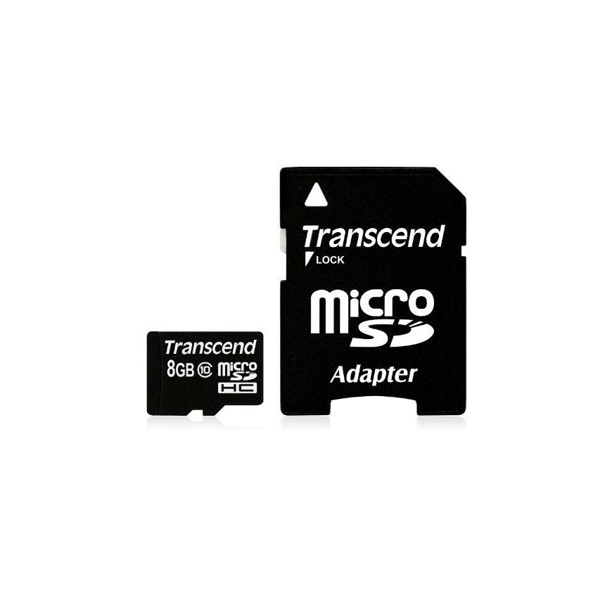 Transcend TS8GUSDHC10 zibatmiņa 8 GB MicroSDHC