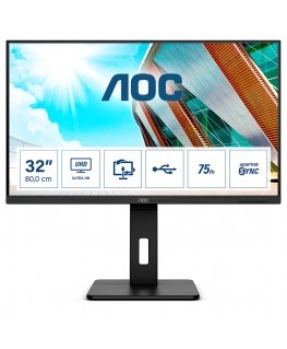 AOC P2 U32P2 монитор для ПК 80 cm (31.5") 3840 x 2160 пикселей 4K Ultra HD LED Черный