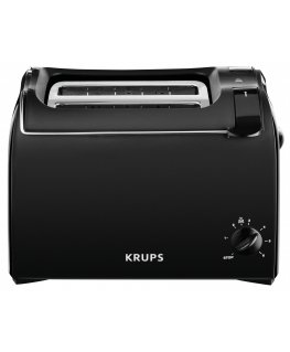 Krups KH1518 tosteris 6 2 šķēle (-s) 700 W Melns