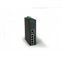 LevelOne IFS-0501 сетевой коммутатор Неуправляемый Fast Ethernet (10/100) Черный