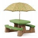 Step2 Naturally Playful Picnic Table With Umbrella