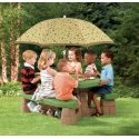 Step2 Naturally Playful Picnic Table With Umbrella
