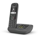 Gigaset AE690A Аналоговый/DECT телефон Идентификация абонента (Caller ID) Антрацит