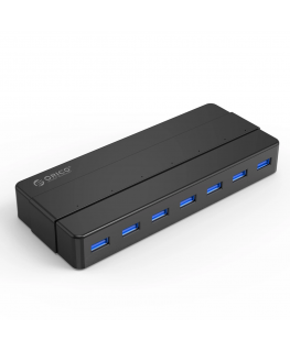 Hub Orico H7928-U3-V1 7x USB-A 3.0 - black