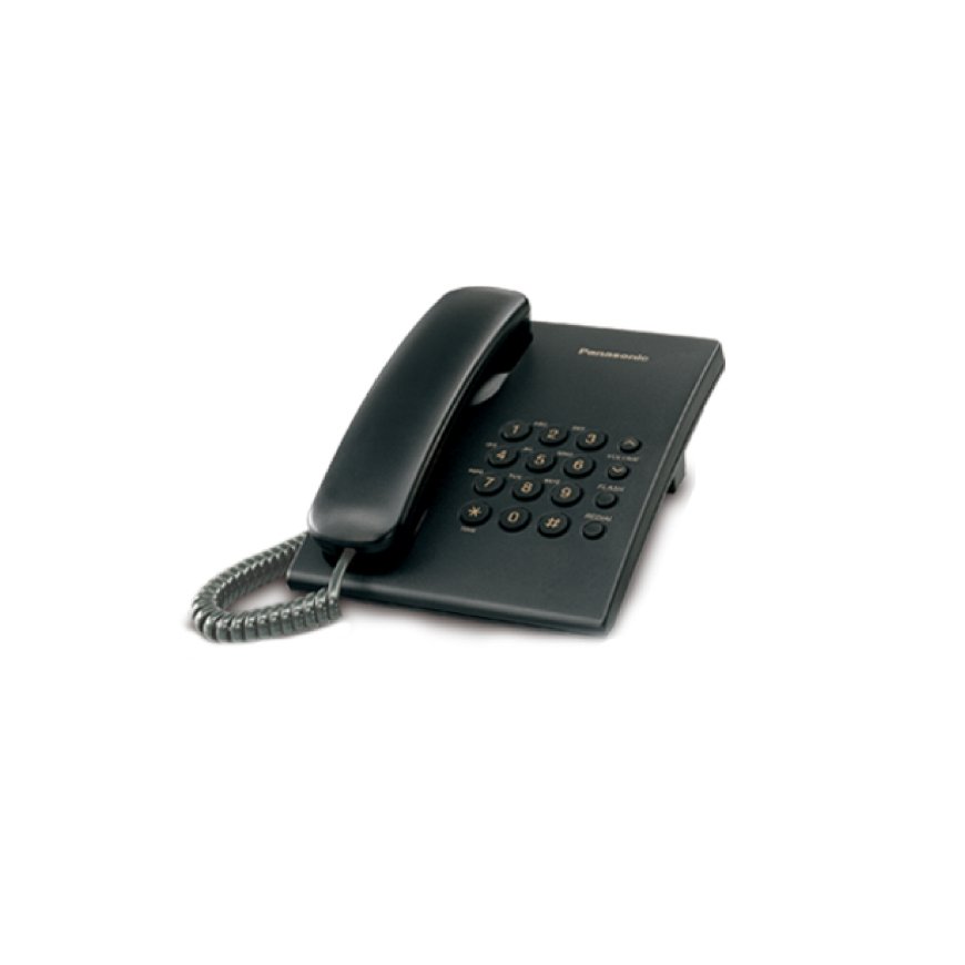 Panasonic KX-TS500 Analogais tālrunis Melns