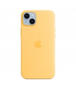 Apple iPhone 14 Plus Silicone Case with MagSafe - Sunglow