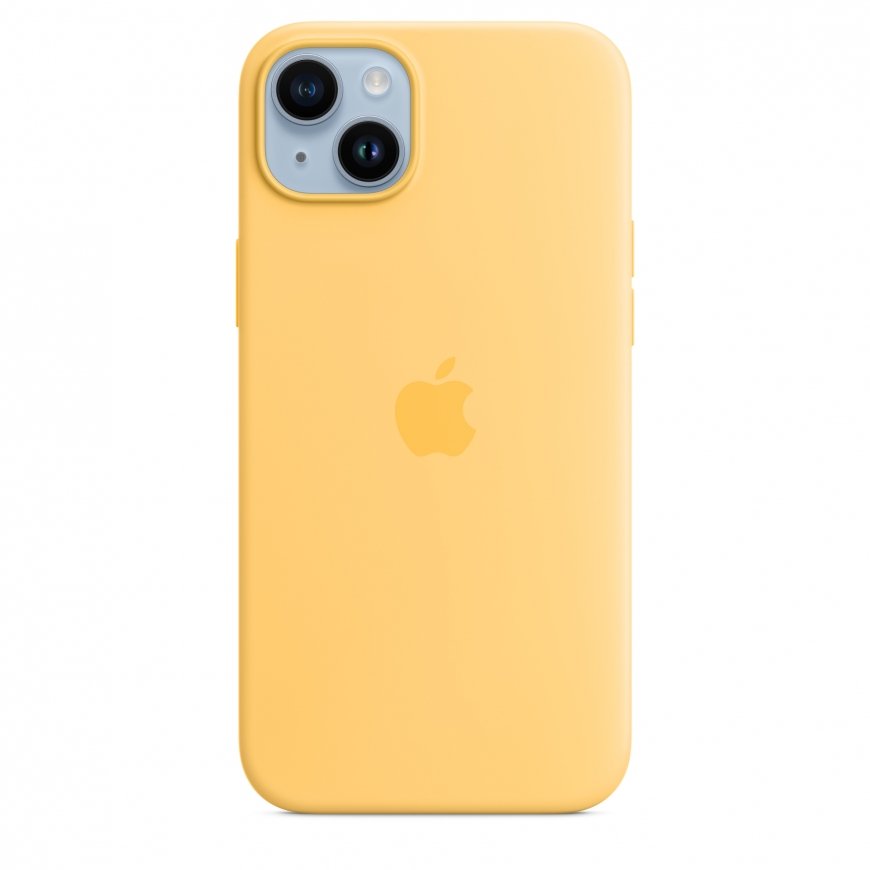 Apple MPTD3ZM/A mobilo telefonu apvalks 17 cm (6.7") Aploksne Dzeltens