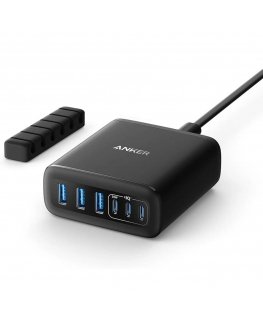 Anker GaN Универсальная Черный Кабель переменного тока Для помещений
