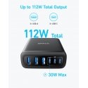 Anker GaN Universaalne Must Vahelduvvool Hoonesisene
