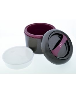 JATA 943 lunch box Lunch container 3 L Black, Purple 1 pc(s)