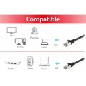 Equip 615597 сетевой кабель Черный 50 m Cat6 S/FTP (S-STP) Equip 615597 сетевой кабель Черный 50 m Cat6 S/FTP (S-STP)