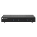 Techly IDATA DP-KVM4 KVM-lüliti Püstikmontaaž Must Techly IDATA DP-KVM4 KVM-lüliti Püstikmontaaž Must