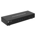Techly IDATA DP-KVM4 KVM jungiklis Stovo montavimas Juoda Techly IDATA DP-KVM4 KVM jungiklis Stovo montavimas Juoda