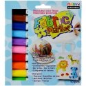 Felt-tip pens for decorating light fabrics Fabric Marker 560-10V, 10 pcs. Felt-tip pens for decorating light fabrics Fabric Marker 560-10V, 10 pcs.