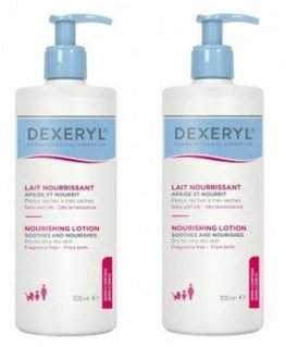 Ducray Dexeryl Duo ravitseva voide 2 kpl, 500 ml