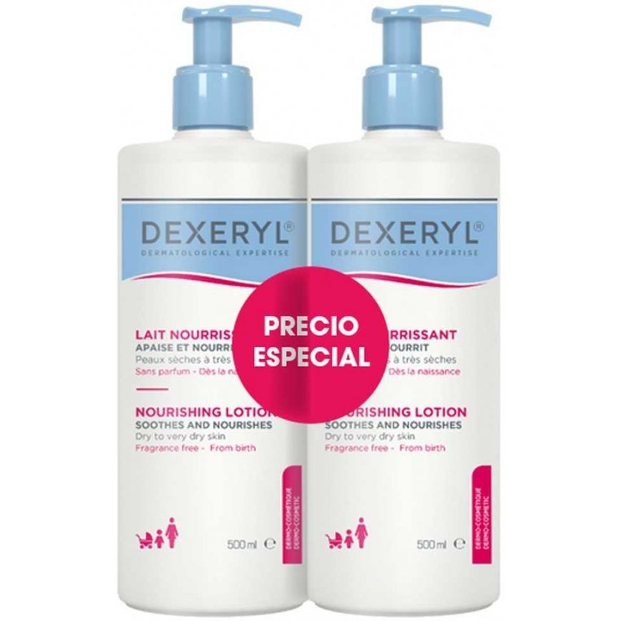 Ducray Dexeryl Duo ravitseva voide 2 kpl, 500 ml – 3