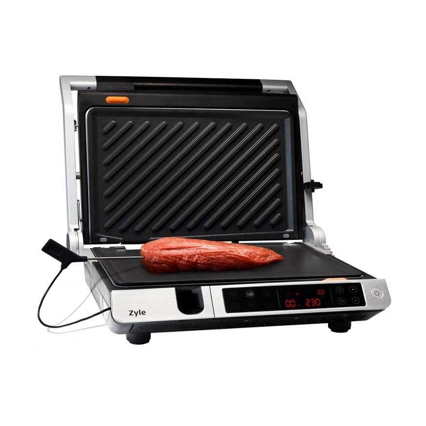 Sähkögrilli Zyle ZY013EG, 2000 W, lämpötila-anturilla – 4