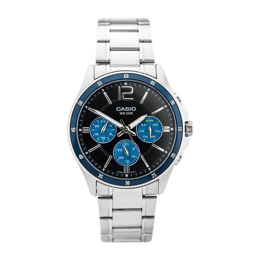 CASIO MTP-1374D 2AV MEN'S WATCH (zd063c) + BOX – 2