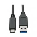PremiumCord USB 3.2 connecting cable with USB-C - USB-A connectors 1 m black PremiumCord USB 3.2 connecting cable with USB-C - USB-A connectors 1 m black