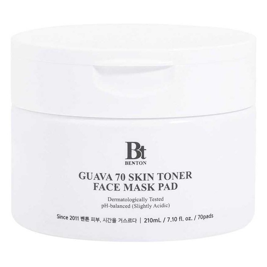 Benton Guava 70 Skin Toner Face Mask Pad 70 Sheets 210 ml – 3