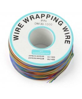 Oem PVC wire 0.25mm AWG30 - 8 colors - roll 250m