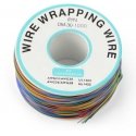 Alkuperäinen PVC-lanka 0,25 mm AWG30 - 8 väriä - rulla 250 m Alkuperäinen PVC-lanka 0,25 mm AWG30 - 8 väriä - rulla 250 m