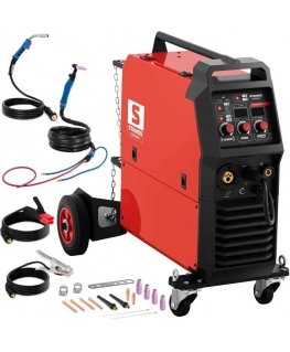 Stamos Germany Daugiafunkcinis suvirinimo aparatas MIG/MAG TIG MMA FCAW 300 A 400 V