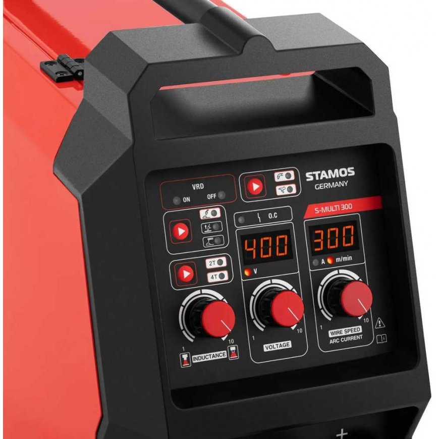 Stamos Saksa Monitoimihitsauskone MIG/MAG TIG MMA FCAW 300 A 400 V – 3