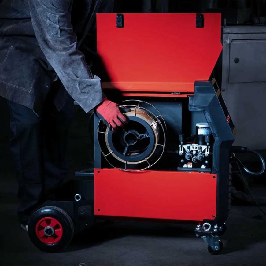 Stamos Germany Multifunctional welding machine MIG/MAG TIG MMA FCAW 300 A 400 V – 4