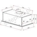 Kapuuts TEKA GFG2 GLASS WHITE Kapuuts TEKA GFG2 GLASS WHITE