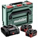 METABO akumuliatorius 18V 4,0Ah LIHD XTREME 2vnt.. + Įkroviklis ASC 290 METABO akumuliatorius 18V 4,0Ah LIHD XTREME 2vnt.. + Įkroviklis ASC 290