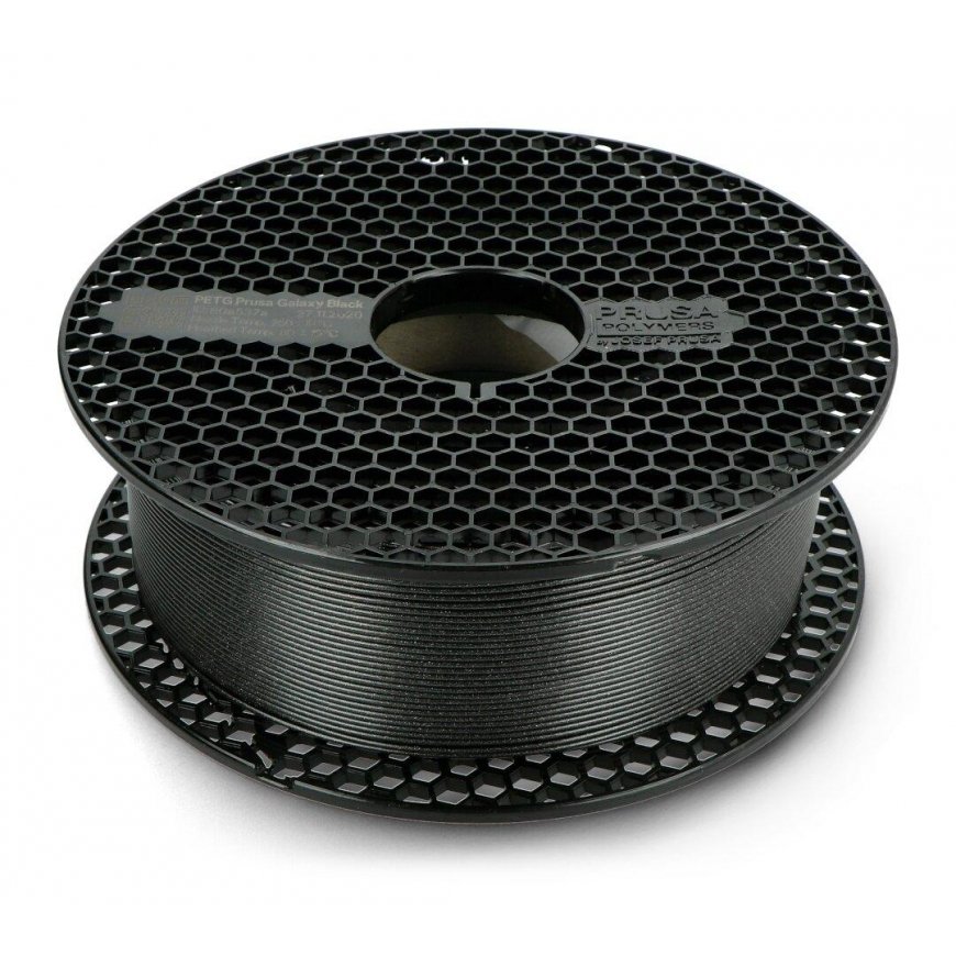 Plastic Prusa PETG 1.75mm 1kg - Galaxy Black – 2