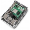 Pibow Coupe 5 - case for Raspberry Pi 5 - Ninja - PiMoroni PIM677 Pibow Coupe 5 - case for Raspberry Pi 5 - Ninja - PiMoroni PIM677