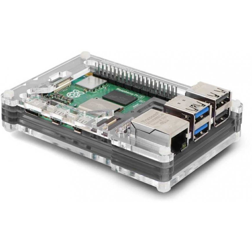 Pibow Coupe 5 - case for Raspberry Pi 5 - Ninja - PiMoroni PIM677 – 2