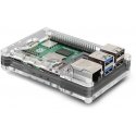 Pibow Coupe 5 - kotelo Raspberry Pi 5:lle - Ninja - PiMoroni PIM677 Pibow Coupe 5 - kotelo Raspberry Pi 5:lle - Ninja - PiMoroni PIM677