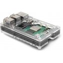 Pibow Coupe 5 - case for Raspberry Pi 5 - Ninja - PiMoroni PIM677 Pibow Coupe 5 - case for Raspberry Pi 5 - Ninja - PiMoroni PIM677