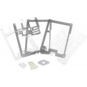 Pibow Coupe 5 - case for Raspberry Pi 5 - Ninja - PiMoroni PIM677 Pibow Coupe 5 - case for Raspberry Pi 5 - Ninja - PiMoroni PIM677