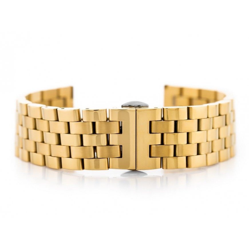 Gold Pacific Model 2 bracelet - gold 20mm