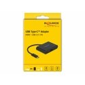 DeLOCK 64091 sülearvuti dokk ja pordireplikaator USB 3.2 Gen 1 (3.1 Gen 1) Type-C Must DeLOCK 64091 sülearvuti dokk ja pordireplikaator USB 3.2 Gen 1 (3.1 Gen 1) Type-C Must