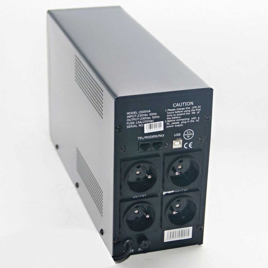 EUROCASE UPS EA200LED 2000VA linja-interaktiivinen – 4