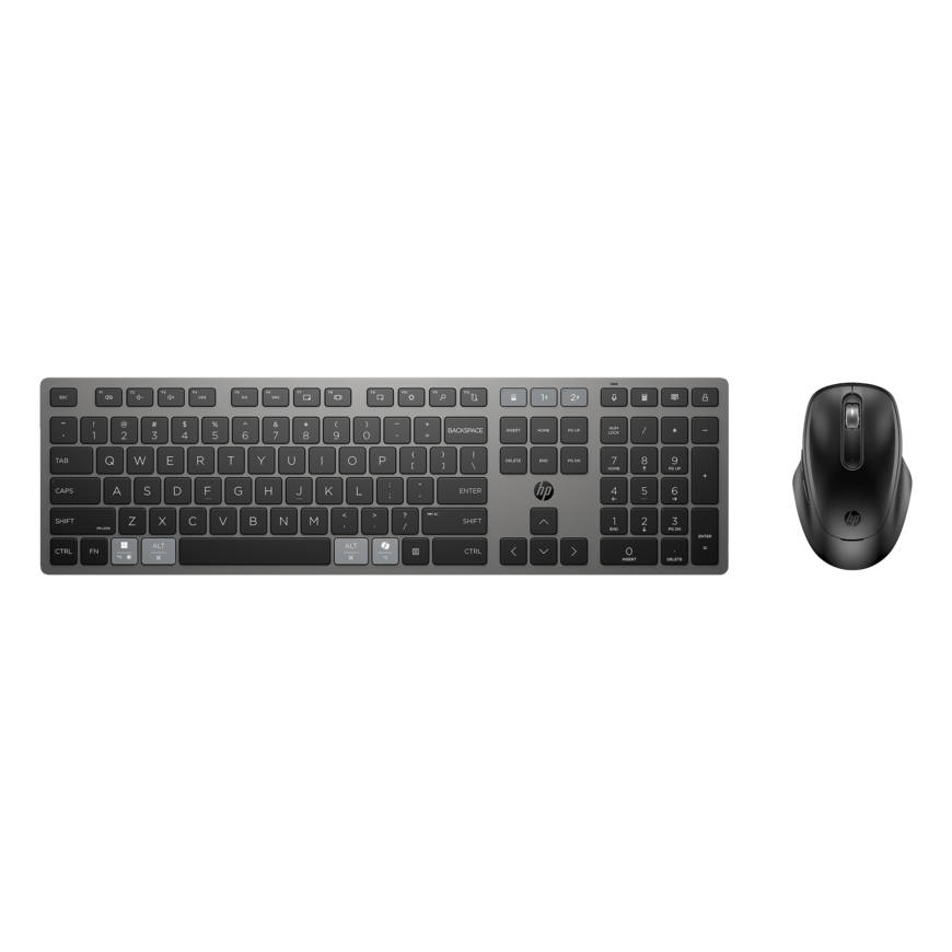 HP 720 vairāku ierīču bezvadu tastatūras un peles komplekts